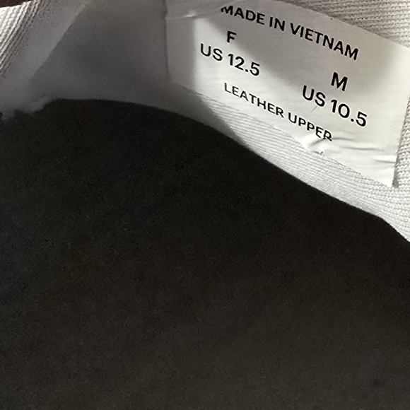 Everlane The Releather Court White Mustard Sneakers 12.5 - Picture 8 of 9